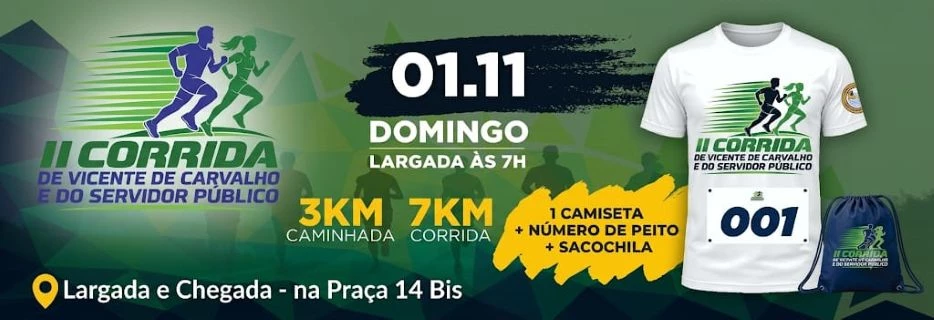 II Corrida de Vicente de Carvalho 2026